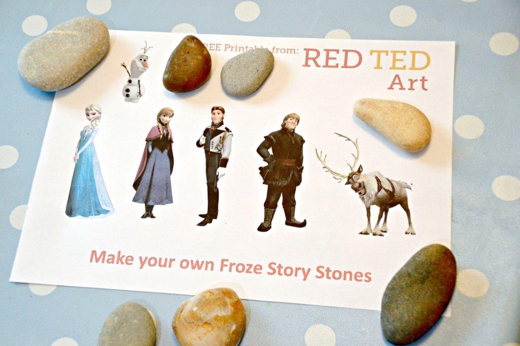 Frozen-Story-Stones